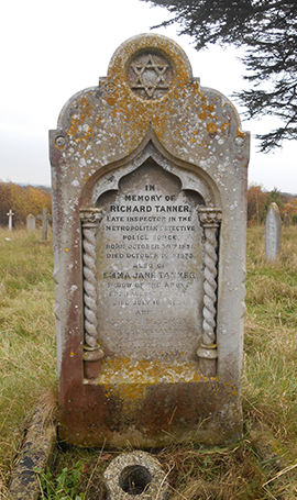 The grave of Richard Tanner